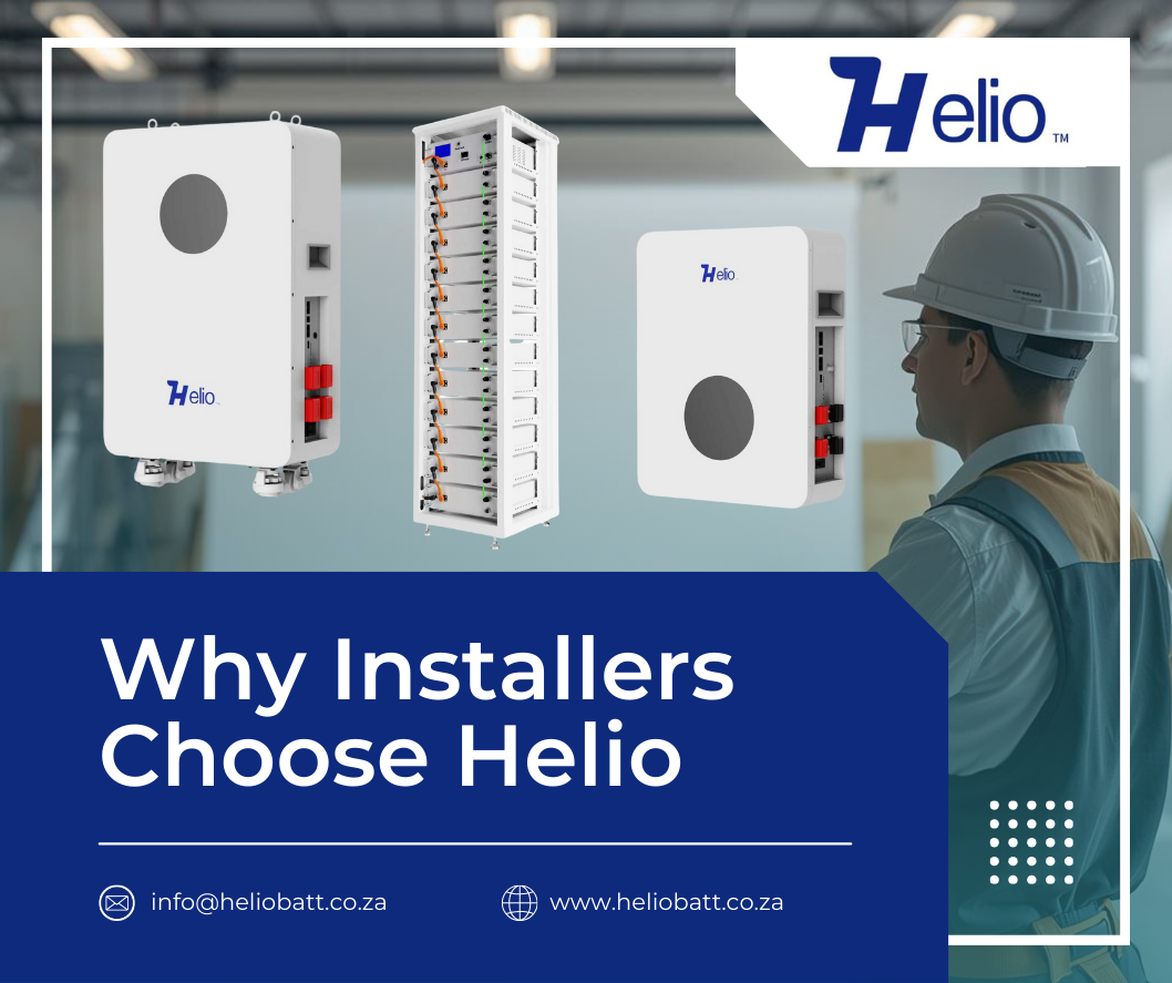 Why Installers choose Helio Battery